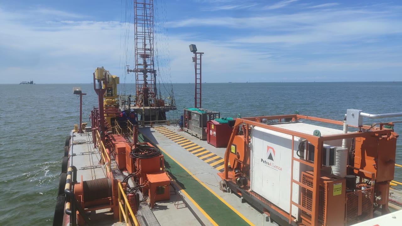 First well executed in Lake Maracaibo on Alianza IV barge